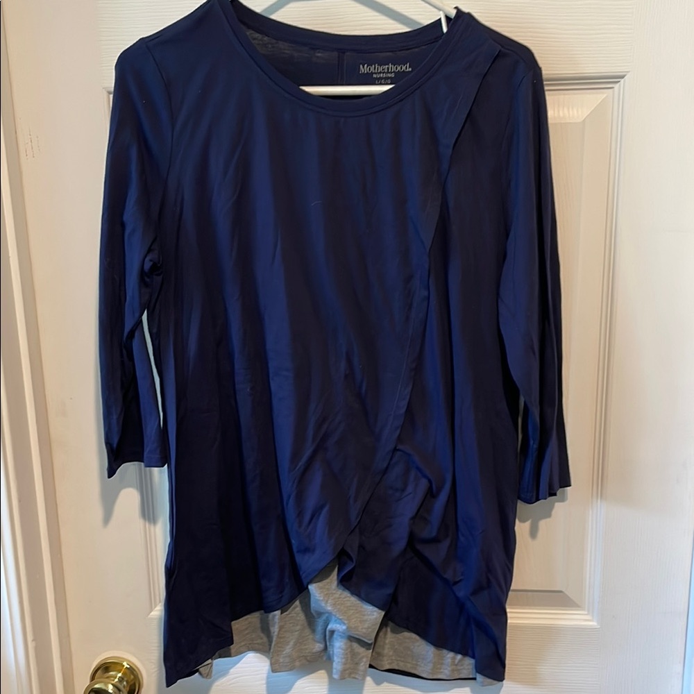 Motherhood Maternity Nursing Top - Picture 1 of 3